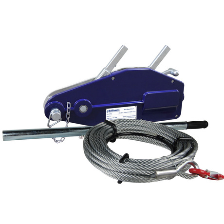 Bullivants Wire Rope Pullers – Aluminium Body