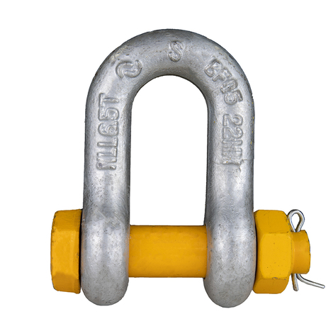 Bullivants Safety Dee Shackles – Alloy GS – Galvanised-01