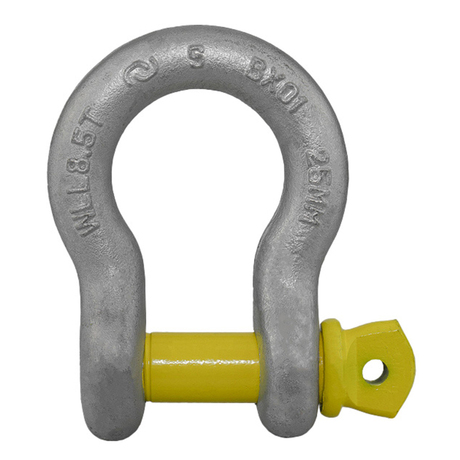 Bullivants Screw Bow Shackles – Alloy GS – Galvanised-01