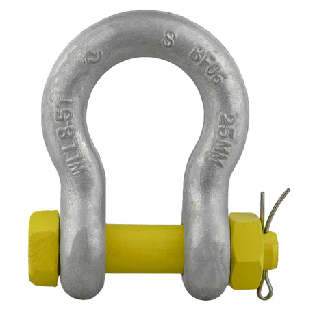 Bullivants Safety Bow Shackles – Alloy GS – Galvanised-01