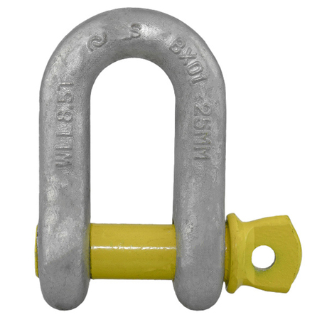 Bullivants Screw Dee Shackles – Alloy GS – Galvanised-01