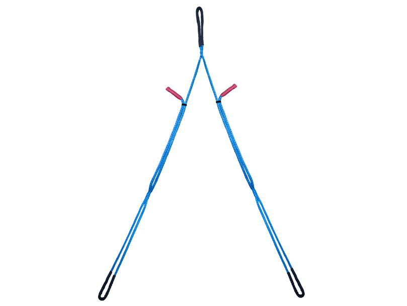 <ul><li>Available in 2 legs</li><li>WLL from 3.3t to 17t (other sizes available on request)</li><li>Manufactured with AmSteel® Blue Dyneema Rope</li><li>High strength to weight ratio</li><li>Eye chafe protection cover against sharp edges</li><li>Optional chafe cover for additional sling body protection</li><li>Red heat shrink adjustment tails for identifying the adjuster grip area and protection of the tails</li><li>Supplied with NATA certificates</li><li>Complies with AS 18264</li></ul>