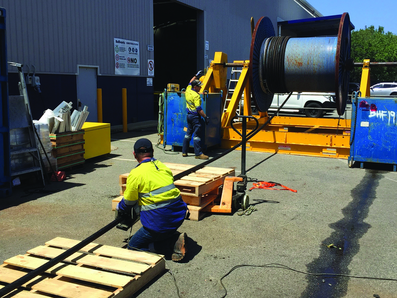 <p>Bullivants offer a full suite of Non-Destructive Testing (NDT) electromagnetic inspections on wire ropes. NDT is important as it can detect serious interior faults that are not detectable through visual inspections.&nbsp;</p>